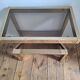 Table d’appoint vintage 23 ct, porte revues design Belgo Chrom