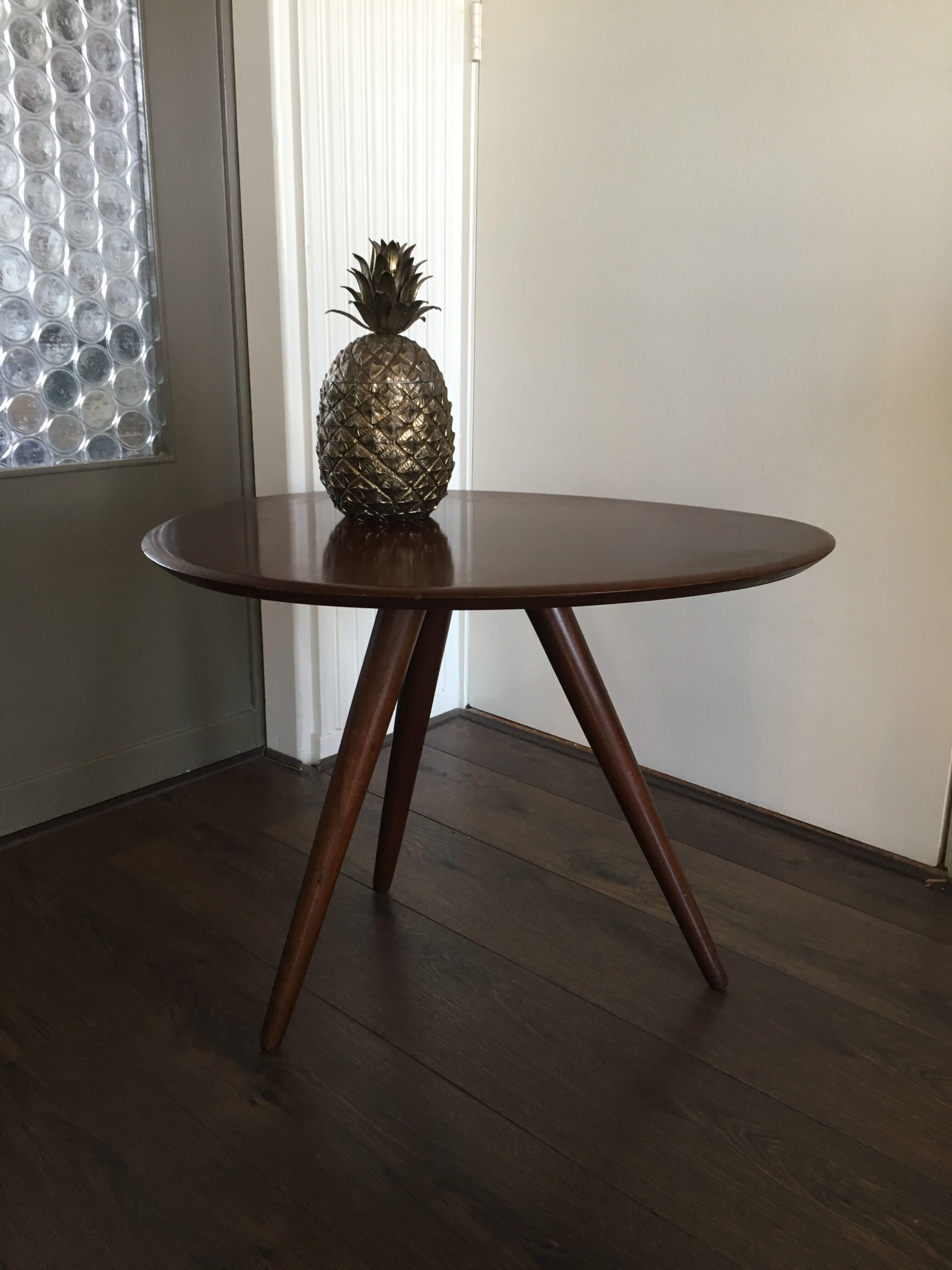 Mid-century mahogany coffee table, 1950