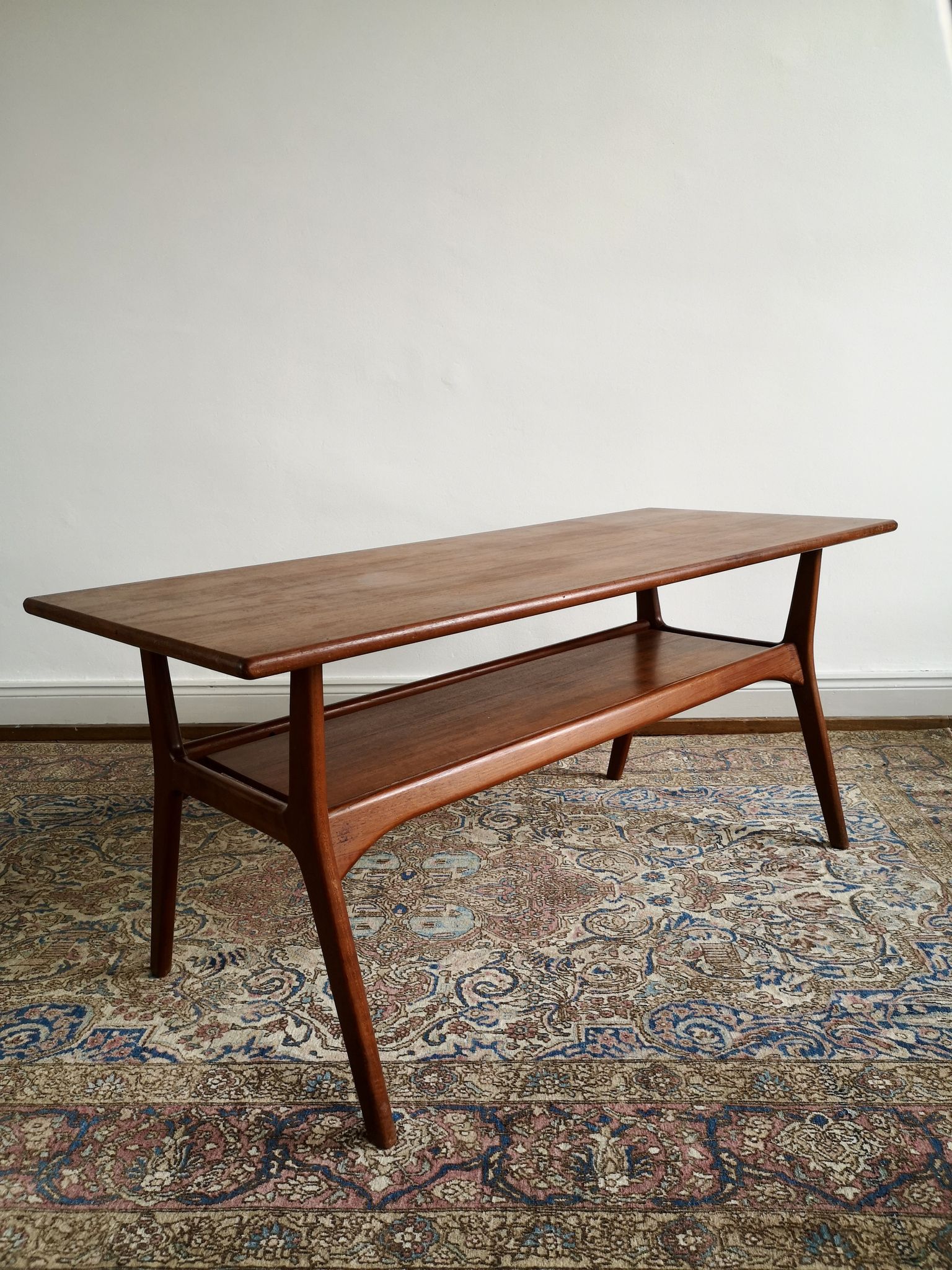 Table basse scandinave 60 en teck