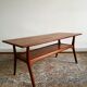 Table basse scandinave 60 en teck