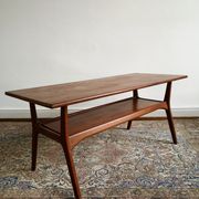 Table basse scandinave 60 en teck