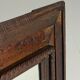 Miroir à cadre ondulé du XVIIIe siècle