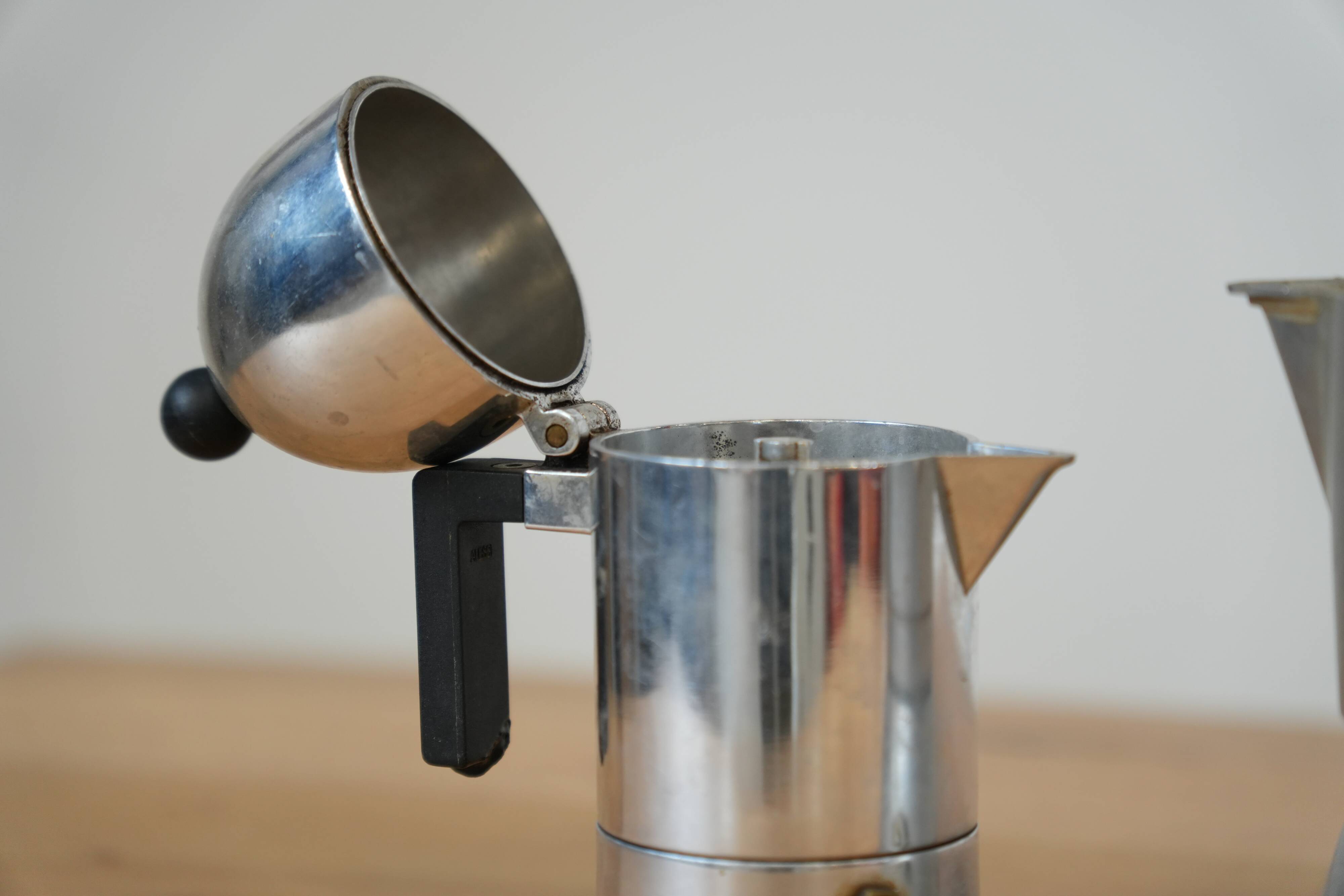 1970s Bialetti & Alessi Moka Coffee Makers – Iconic Italian Design