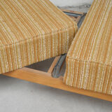 Sofa daybed 2 places, 1960