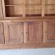 Library in solid cherry wood, Louis Philippe style.