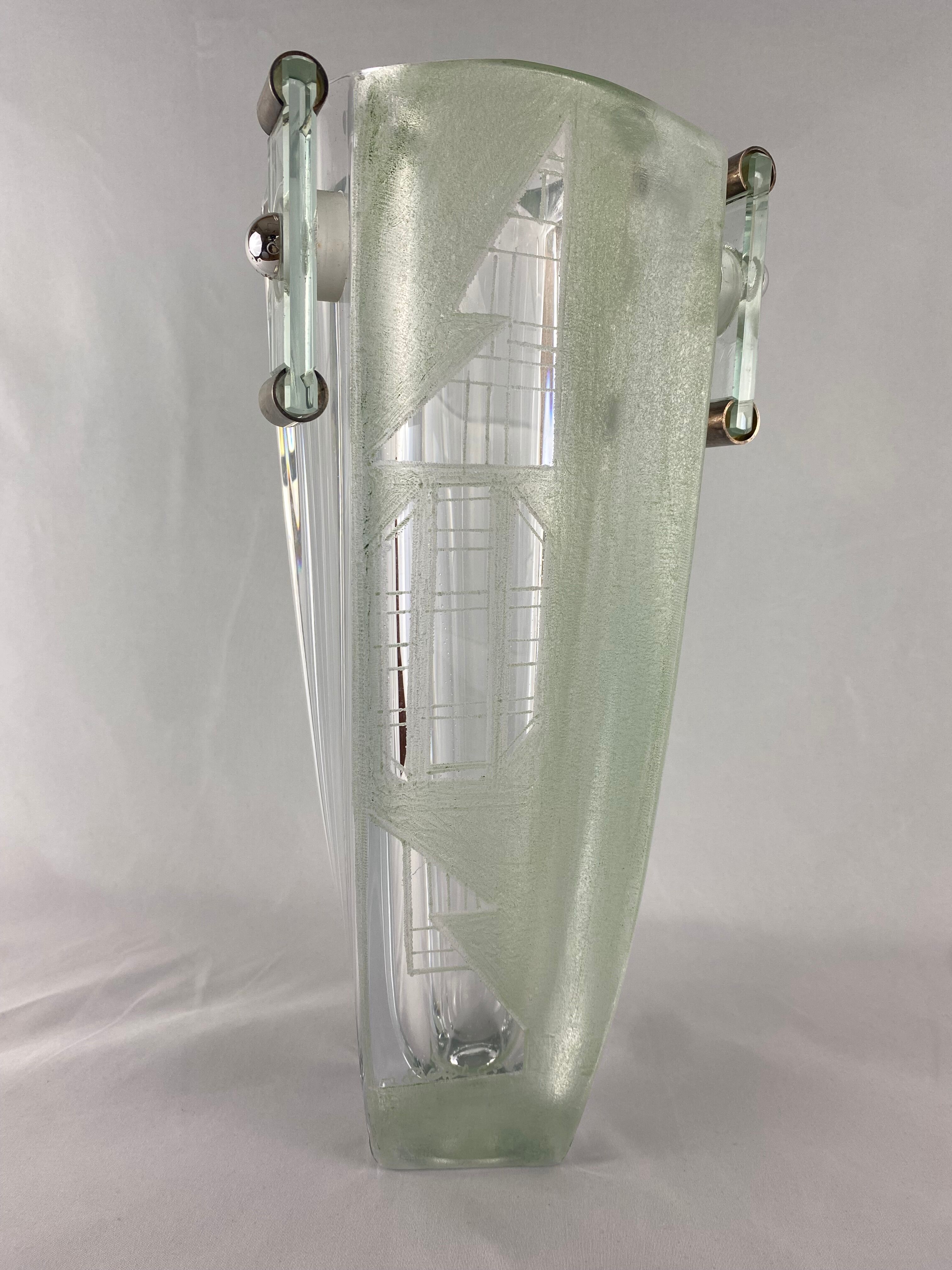 Splendide vase  signé de Adolphe Rieke