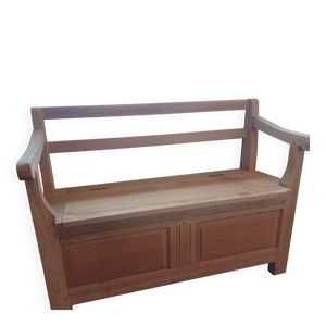 Banquette, coffre en - brut