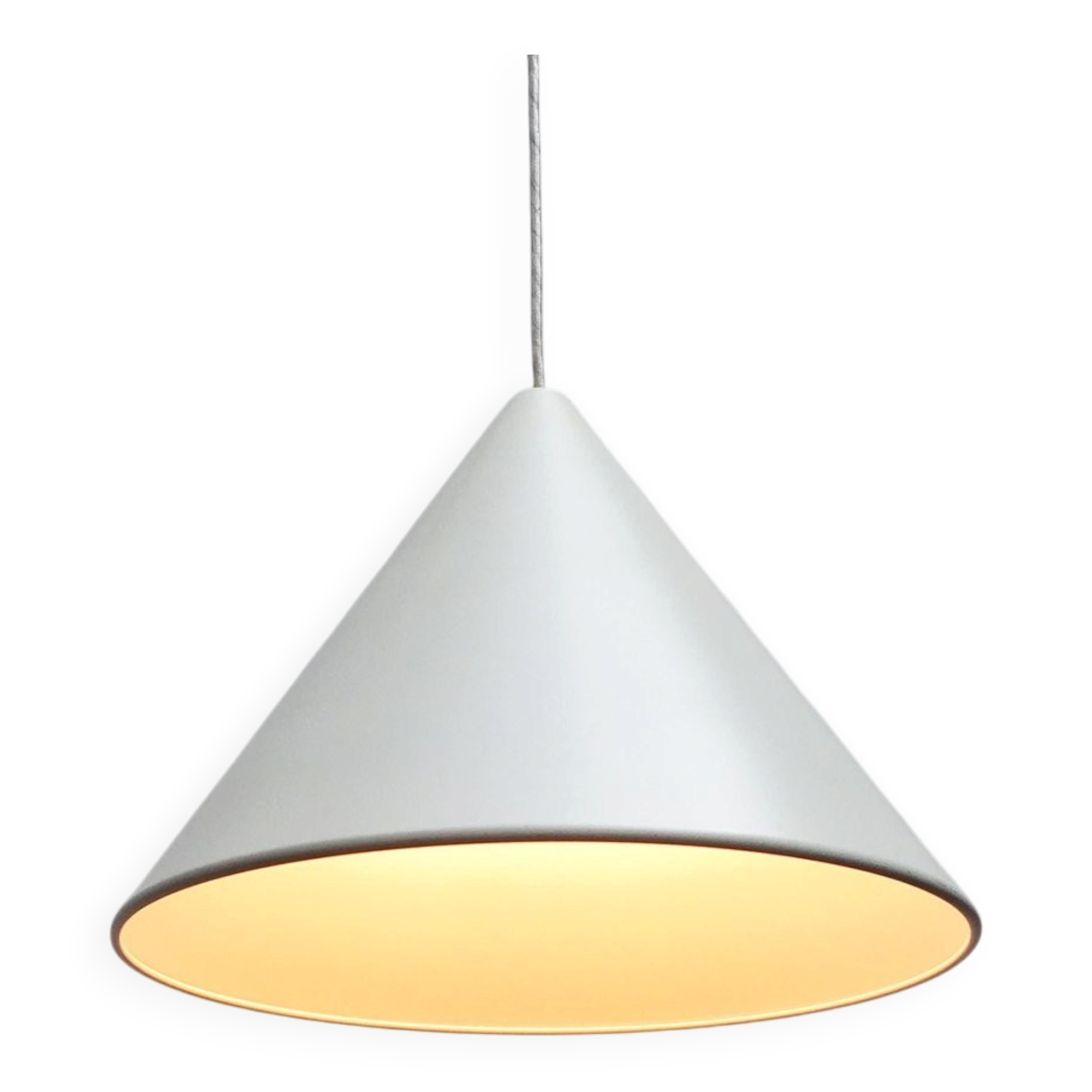 Danish Mid-Century Suspension Lamp by Louis Poulsen