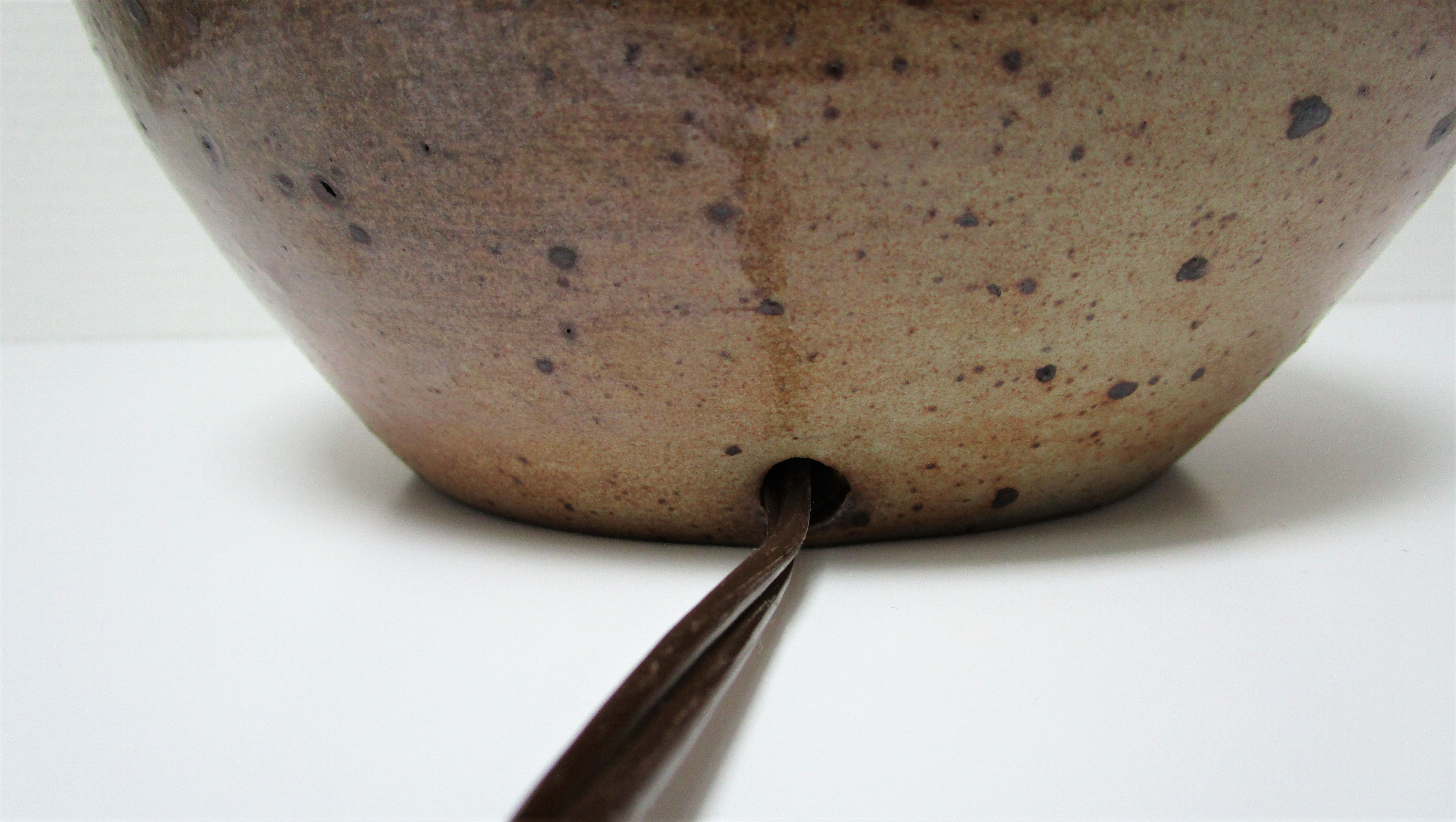 Vintage pyrity sandstone lamp foot