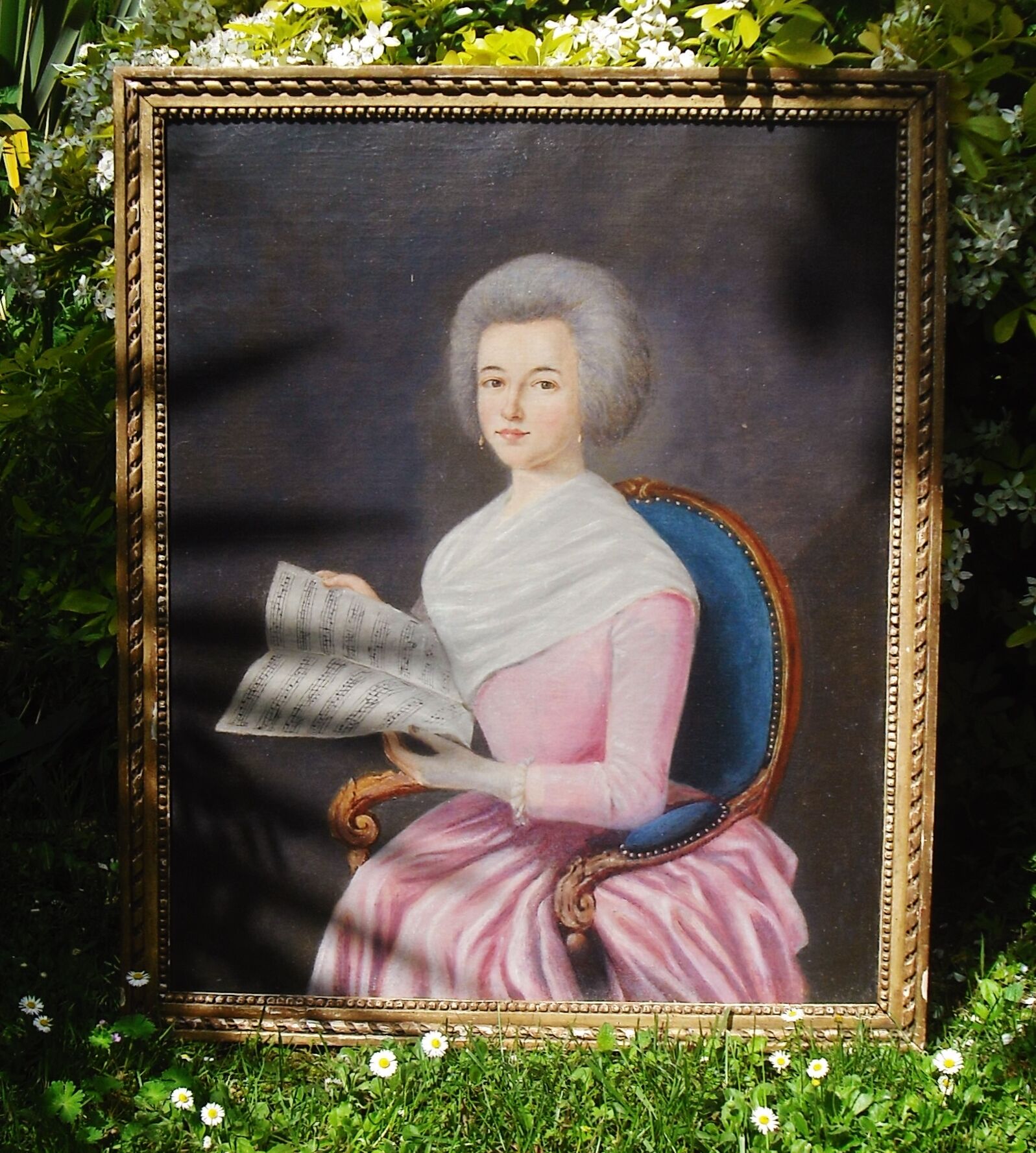 Portrait at La Partition - 80 x 66 - 18th