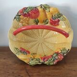 Vintage Barbotine Basket