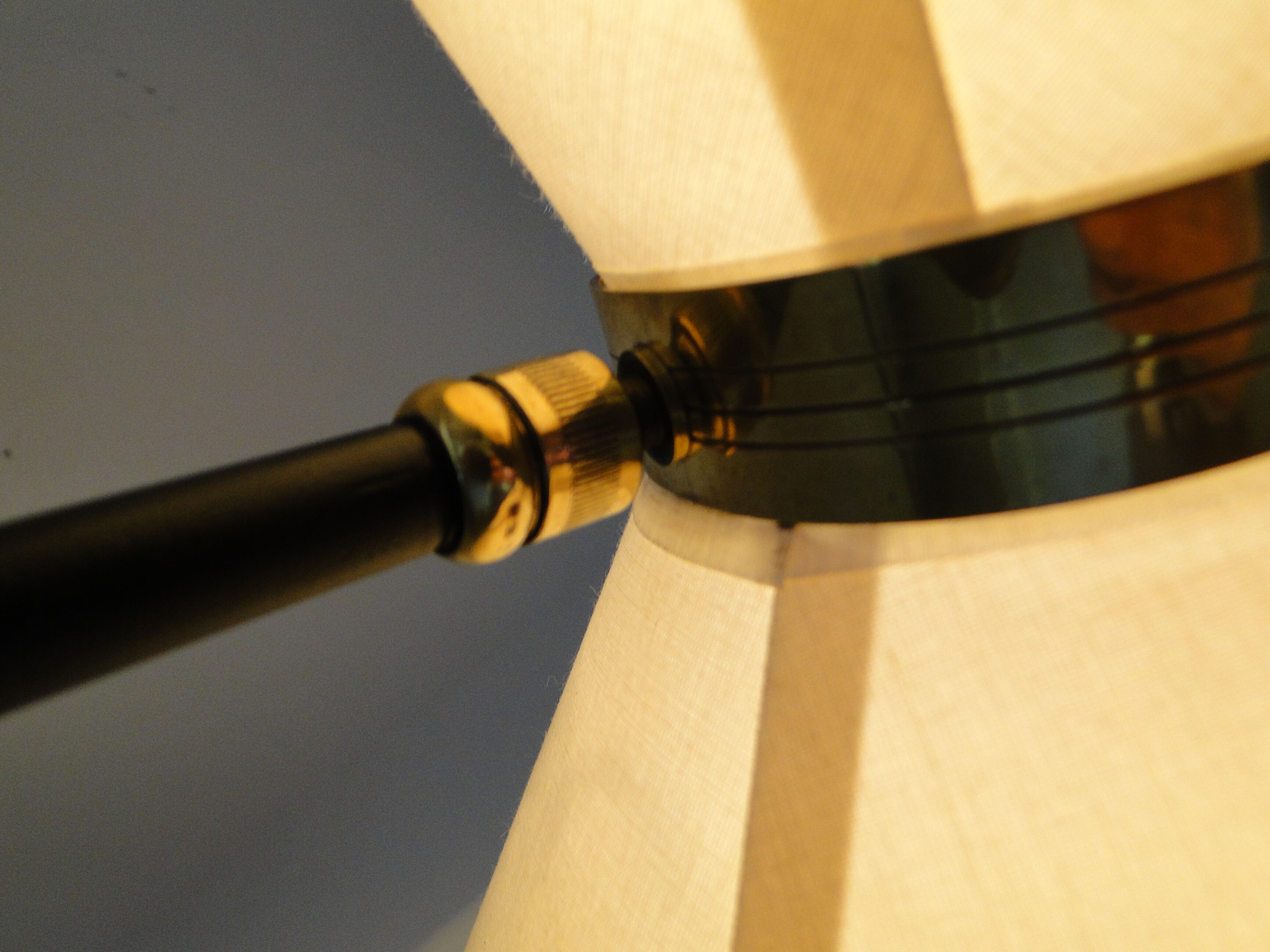 Lampadaire diabolo vintage lunel 1950