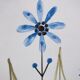 Plat céramique Roger Capron « fleurs » Vallauris 50 design/chambost/jouve