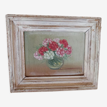 Miniature painting flowers