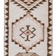 Vintage Turkish hallway rug 82x375 cm