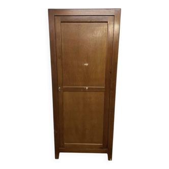 Armoire parisienne en bois vintage
