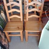 Solid pine chair