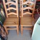 Solid pine chair