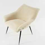 Ivory square shell chair