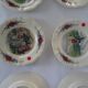 6 dessert plates LOUX Obernai 557112 sarreguemines
