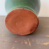 Glazed terracotta pot or vase