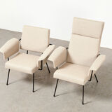 Pair of Lounge Chairs by Rudolf Wolf for Elsrijk 1950s