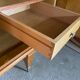Scandinavian type oak and oak veneer cabinet nf 1950