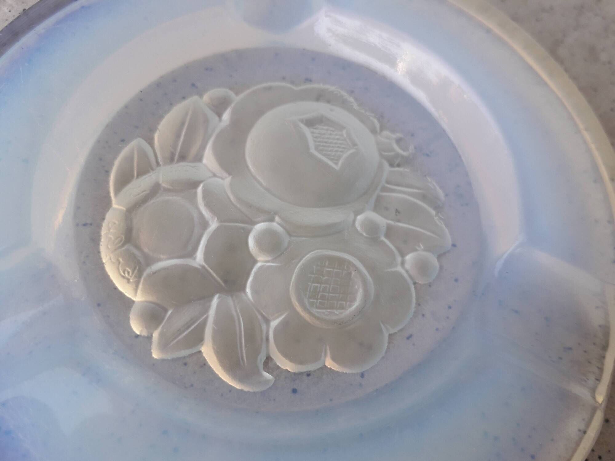 Verlys glass ashtray