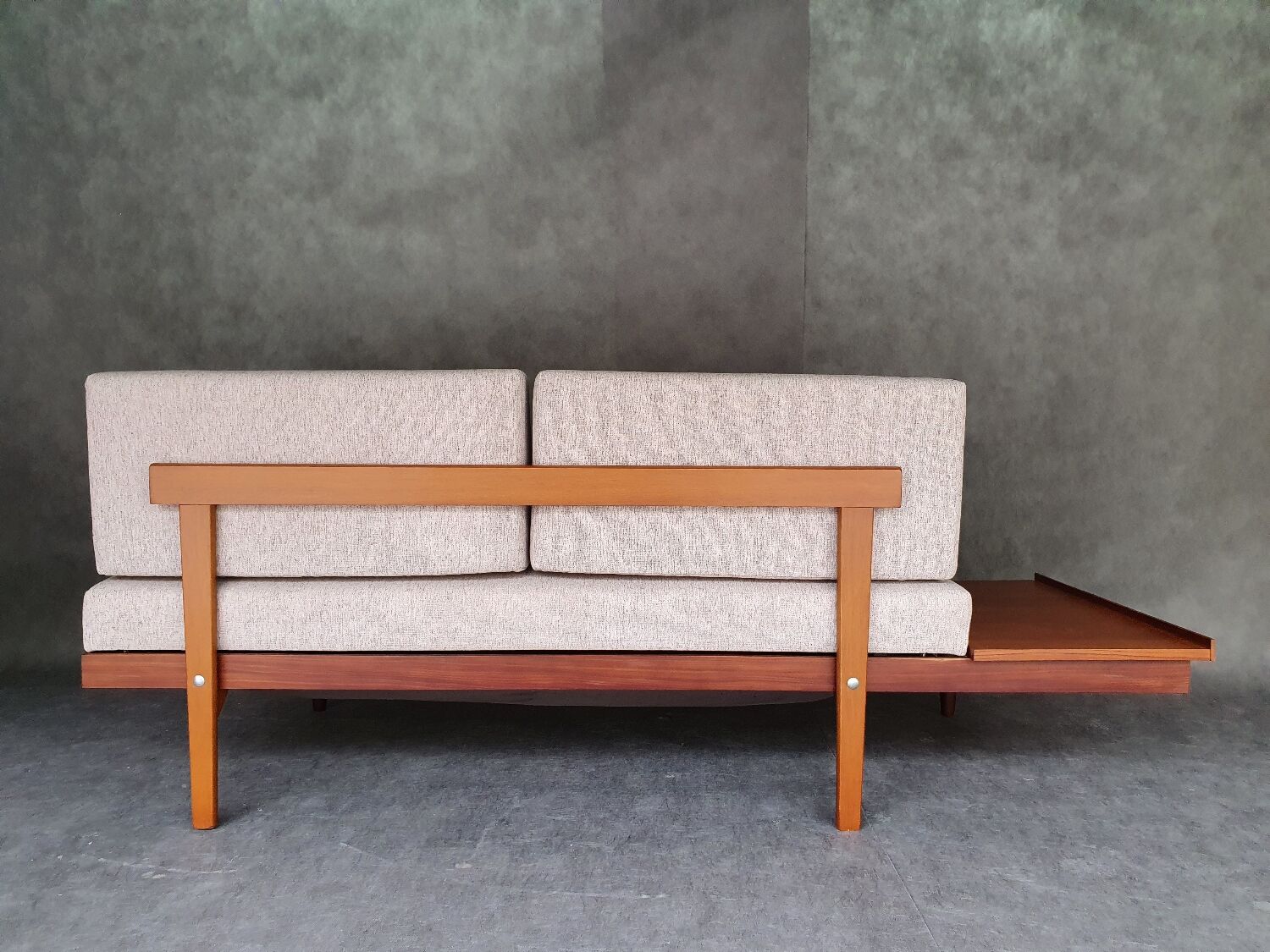 Teak daybed sofa by Ingmar Relling, Vintage Scandinavian 1960s