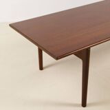 Hans Wegner AT-15 Solid Teak and Oak Coffee Table for Andreas Tuck