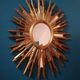 Large sun mirror with shutters - Mid century / Regency - Decknudt