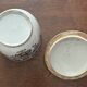 Small covered porcelain pot Compagnie des Indes H 12 cm 18th century