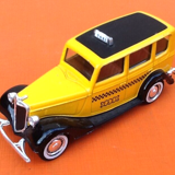 Miniature car Ford V8 Taxi (1936) Solido Made in France