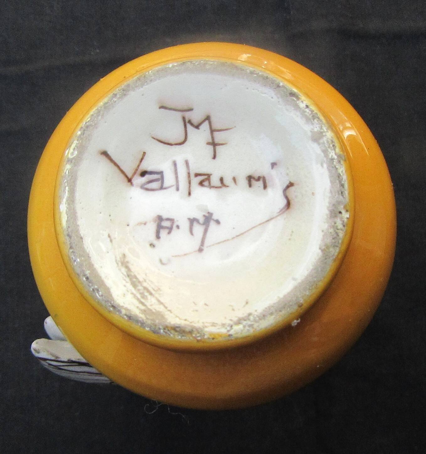 Small vase with cicadas Vallauris - Jérome MASSIER