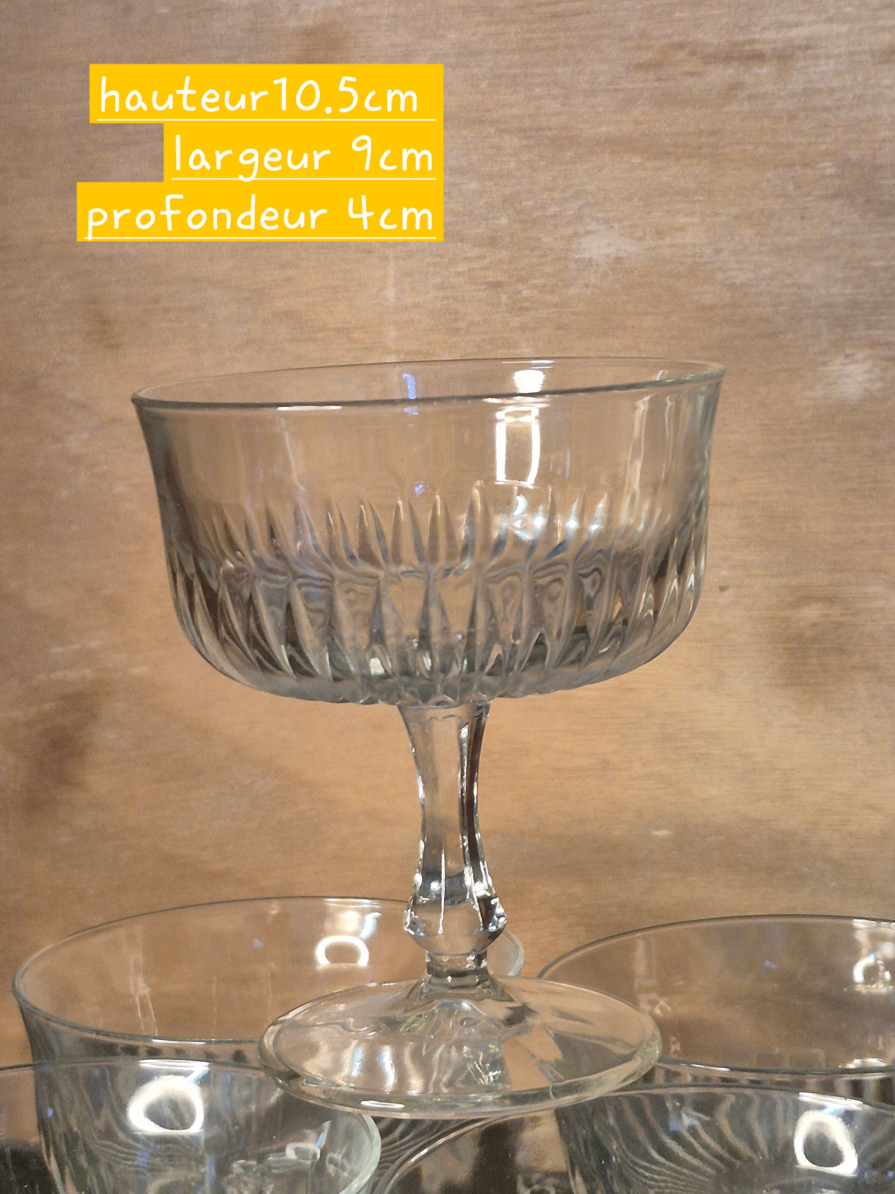 Verres champagne