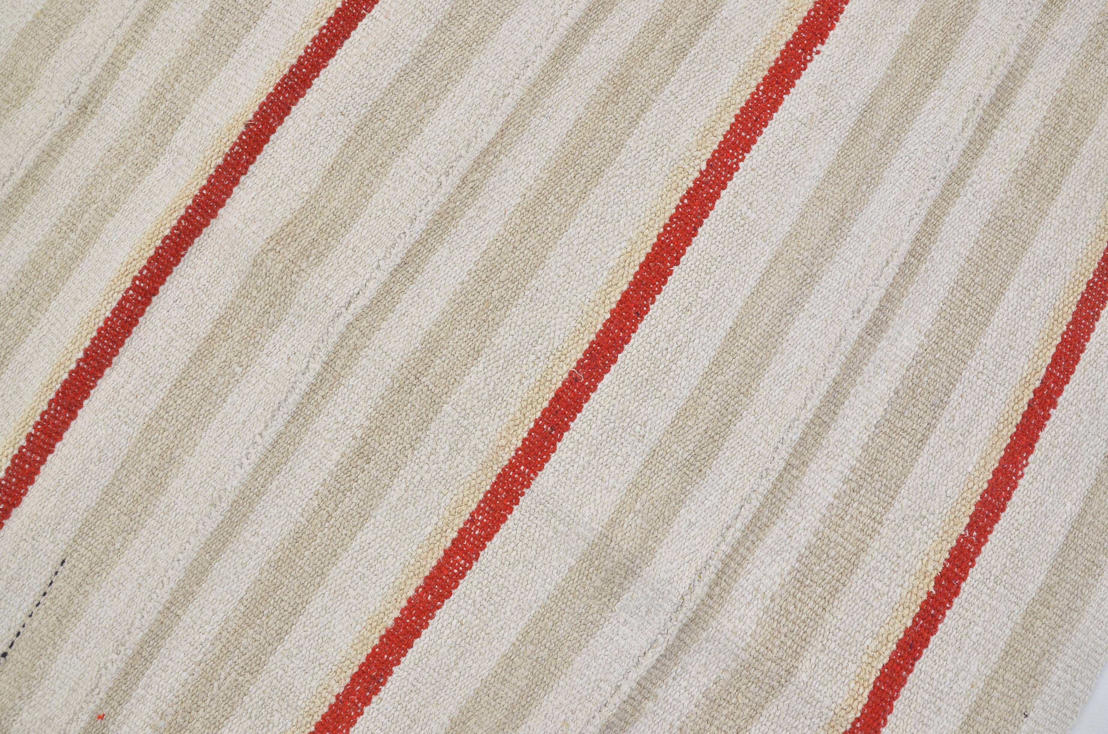Vintage Handwoven Hemp Kilim Rug sku 3670