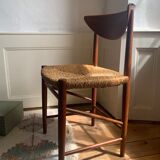 Teak dining chair by Peter Hvidt 1960