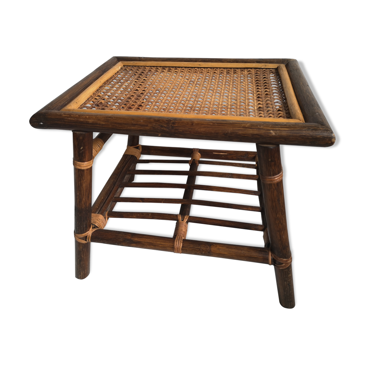 Bamboo coffee table and canning