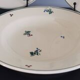 5 assiettes creuses anciennes Amandinoise St Amand
