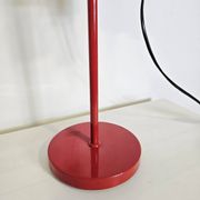70s Red Table Lamp fully adjustable