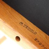 Lot de 6 chaises design danoises Juul Kristensen en teck