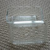 Glass buttermilk dairy cow lid