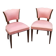Pair of vintage low-backed bedroom chairs from the 1930s/1950s