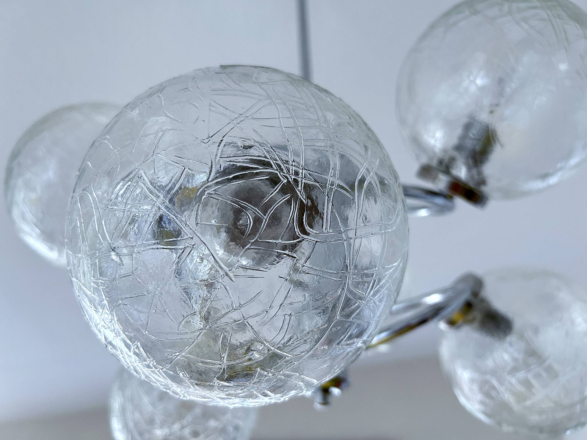 Vintage Space Age Bubble Pendant Light