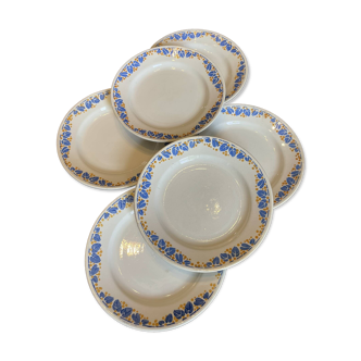 6 Colette HBCM dinner plates