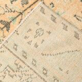 Mustard Yellow Vintage Rug, Handmade Persian Rug, 180x277 Cm