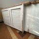 Meuble bas cuisine angle formica vert vintage