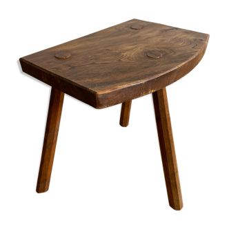 Wooden tripod stool