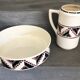 Large basin / bowl (toilet) Art Deco