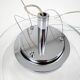 Italian glass lamp , 1980s